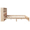vidaXL Bookcase Bed without Mattress 180x200cm Super King Solid Wood Pine