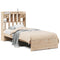 vidaXL Bookcase Bed without Mattress 75x190cm Small Single Solid Wood Pine