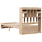 vidaXL Bookcase Bed without Mattress 90x190cm Single Solid Wood Pine