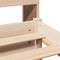 vidaXL Bookcase Bed without Mattress 90x190cm Single Solid Wood Pine