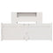 vidaXL Bookcase Bed without Mattress White 140x200cm Solid Wood Pine