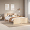 vidaXL Bookcase Bed without Mattress 150x200cm King Size Solid Wood Pine