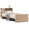 vidaXL Bookcase Bed without Mattress 75x190cm Small Single Solid Wood Pine
