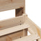 vidaXL Bookcase Bed without Mattress 75x190cm Small Single Solid Wood Pine