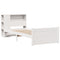 vidaXL Bookcase Bed without Mattress White 90x190cm Single Solid Wood Pine
