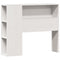 vidaXL Bookcase Bed without Mattress White 90x190cm Single Solid Wood Pine