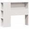 vidaXL Bookcase Bed without Mattress White 90x200cm Solid Wood Pine