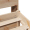 vidaXL Bookcase Bed without Mattress 100x200cm Solid Wood Pine
