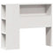 vidaXL Bookcase Bed without Mattress White 100x200cm Solid Wood Pine