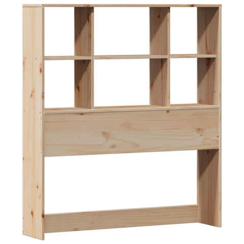 vidaXL Bookcase Bed without Mattress 90x190cm Single Solid Wood Pine