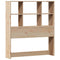 vidaXL Bookcase Bed without Mattress 90x190cm Single Solid Wood Pine