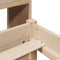 vidaXL Bookcase Bed without Mattress 90x190cm Single Solid Wood Pine