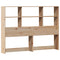 vidaXL Bookcase Bed without Mattress 120x190 cm Small Double Solid Wood Pine