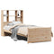 vidaXL Bookcase Bed without Mattress 90x200cm Solid Wood Pine