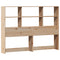 vidaXL Bookcase Bed without Mattress 140x200cm Solid Wood Pine