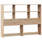 vidaXL Bookcase Bed without Mattress 160x200cm Solid Wood Pine