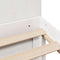 vidaXL Bookcase Bed without Mattress White 120x190 cm Small Double Solid Wood Pine