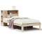 vidaXL Bookcase Bed without Mattress 90x200cm Solid Wood Pine