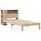 vidaXL Bookcase Bed without Mattress 90x200cm Solid Wood Pine