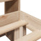 vidaXL Bookcase Bed without Mattress 90x190 cm Single Solid Wood Pine