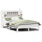 vidaXL Bookcase Bed without Mattress White 140x190cm Solid Wood Pine