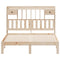 vidaXL Bookcase Bed without Mattress 150x200cm Solid Wood Pine