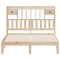 vidaXL Bookcase Bed without Mattress 160x200cm Solid Wood Pine