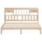vidaXL Bookcase Bed without Mattress 180x200cm Solid Wood Pine