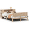 vidaXL Bookcase Bed without Mattress 120x190 cm Small Double Solid Wood Pine