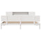 vidaXL Bookcase Bed without Mattress White 180x200 cm Super King Solid Wood Pine