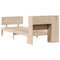 vidaXL Bookcase Bed without Mattress 75x190cm Small Single Solid Wood Pine