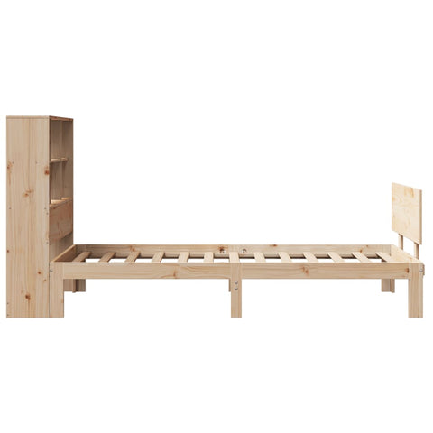 vidaXL Bookcase Bed without Mattress 90x190cm Single Solid Wood Pine