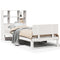 vidaXL Bookcase Bed without Mattress White 90x200cm Solid Wood Pine