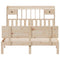 vidaXL Bookcase Bed without Mattress 140x200cm Solid Wood Pine