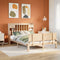 vidaXL Bookcase Bed without Mattress 160x200cm Solid Wood Pine
