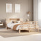 vidaXL Bookcase Bed without Mattress 120x190 cm Small Double Solid Wood Pine