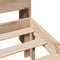 vidaXL Bookcase Bed without Mattress 90x190 cm Single Solid Wood Pine