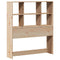vidaXL Bookcase Bed without Mattress 90x190 cm Single Solid Wood Pine