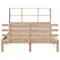 vidaXL Bookcase Bed without Mattress 120x190 cm Small Double Solid Wood Pine