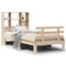 vidaXL Bookcase Bed without Mattress 100x200cm Solid Wood Pine