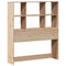 vidaXL Bookcase Bed without Mattress 100x200cm Solid Wood Pine