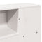 vidaXL Bookcase Bed without Mattress White 140x200 cm Solid Wood Pine