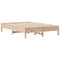 vidaXL Bookcase Bed without Mattress 120x200 cm Solid Wood Pine