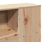 vidaXL Bookcase Bed without Mattress 120x200 cm Solid Wood Pine