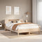 vidaXL Bookcase Bed without Mattress 120x200 cm Solid Wood Pine
