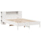 vidaXL Bookcase Bed without Mattress White 120x200 cm Solid Wood Pine
