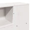 vidaXL Bookcase Bed without Mattress White 120x200 cm Solid Wood Pine