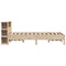 vidaXL Bookcase Bed without Mattress 140x190 cm Solid Wood Pine