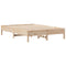 vidaXL Bookcase Bed without Mattress 140x190 cm Solid Wood Pine