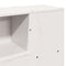 vidaXL Bookcase Bed without Mattress White 120x190 cm Small Double Solid Wood Pine
